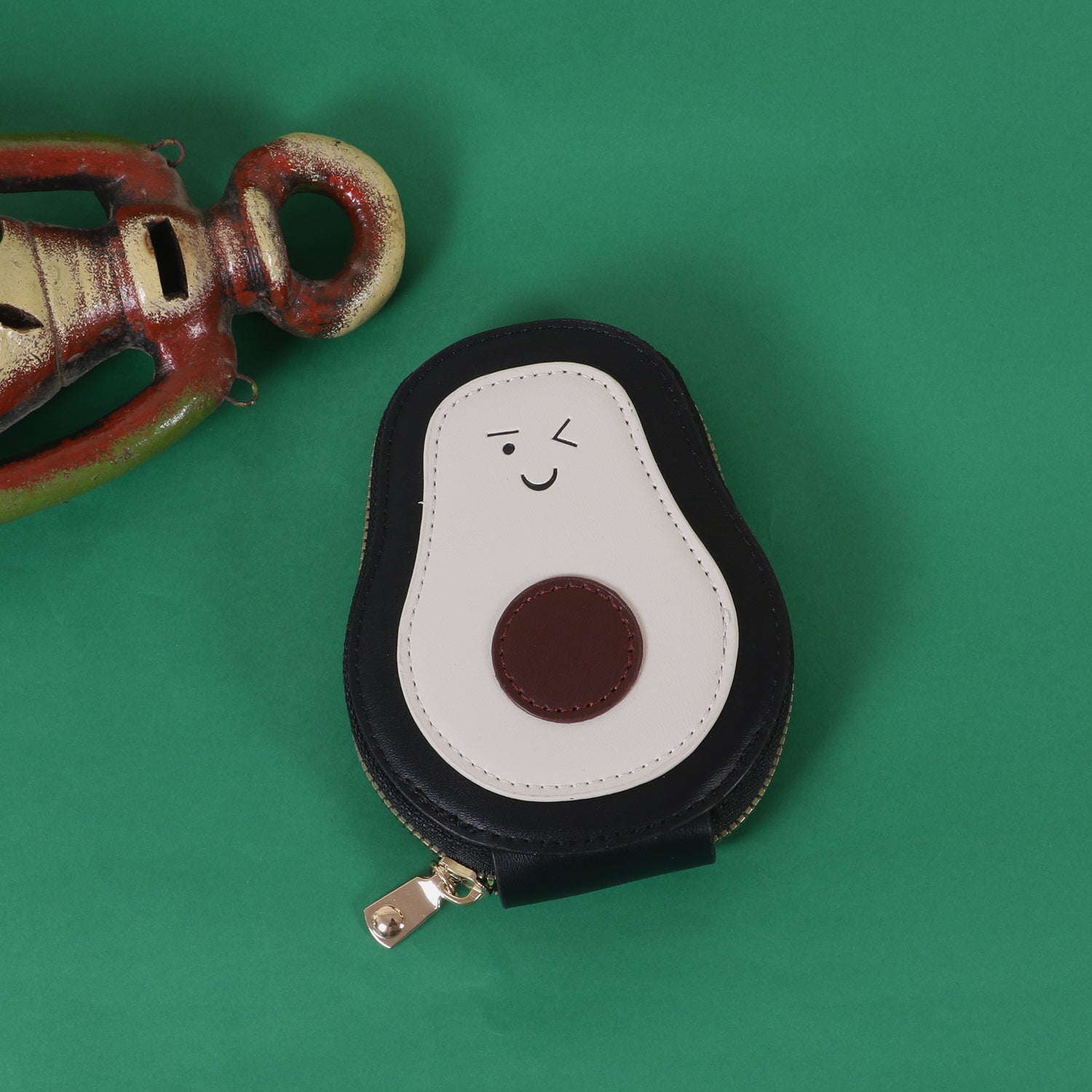 The "Avoca-Do-It-All" Card Holder: Fun Shaped Zip Wallet