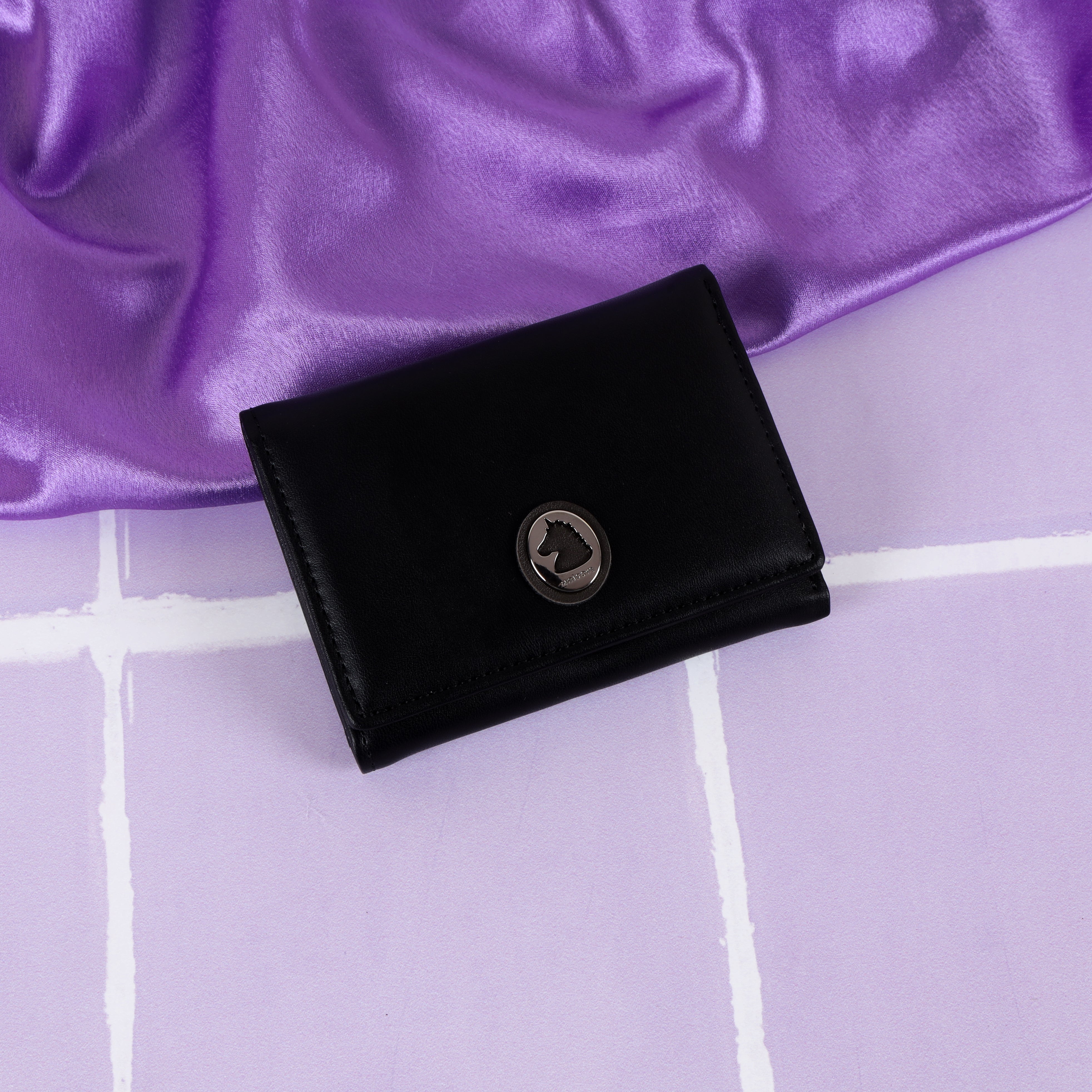 The "Pegasus Dream" Quilted Bifold: Unicorn Clasp & Magical Style