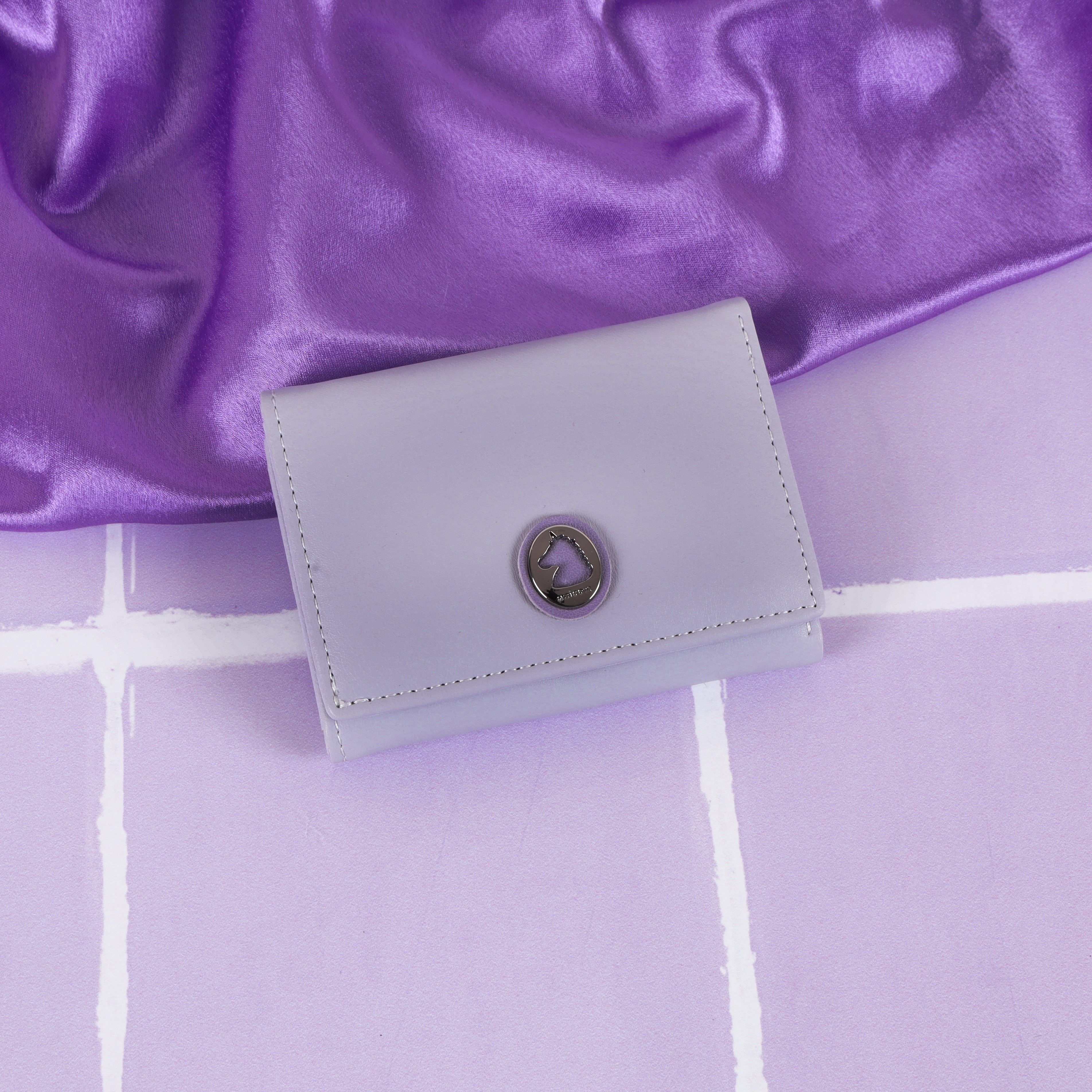 The "Pegasus Dream" Quilted Bifold: Unicorn Clasp & Magical Style