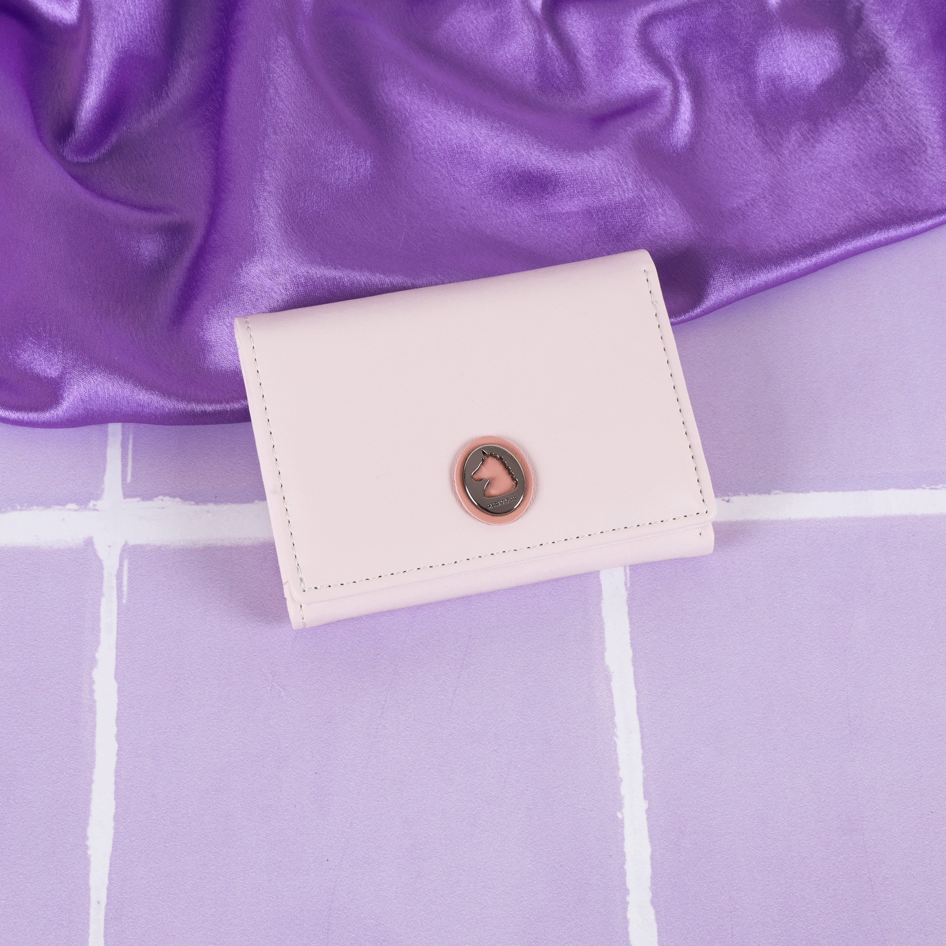 The "Pegasus Dream" Quilted Bifold: Unicorn Clasp & Magical Style