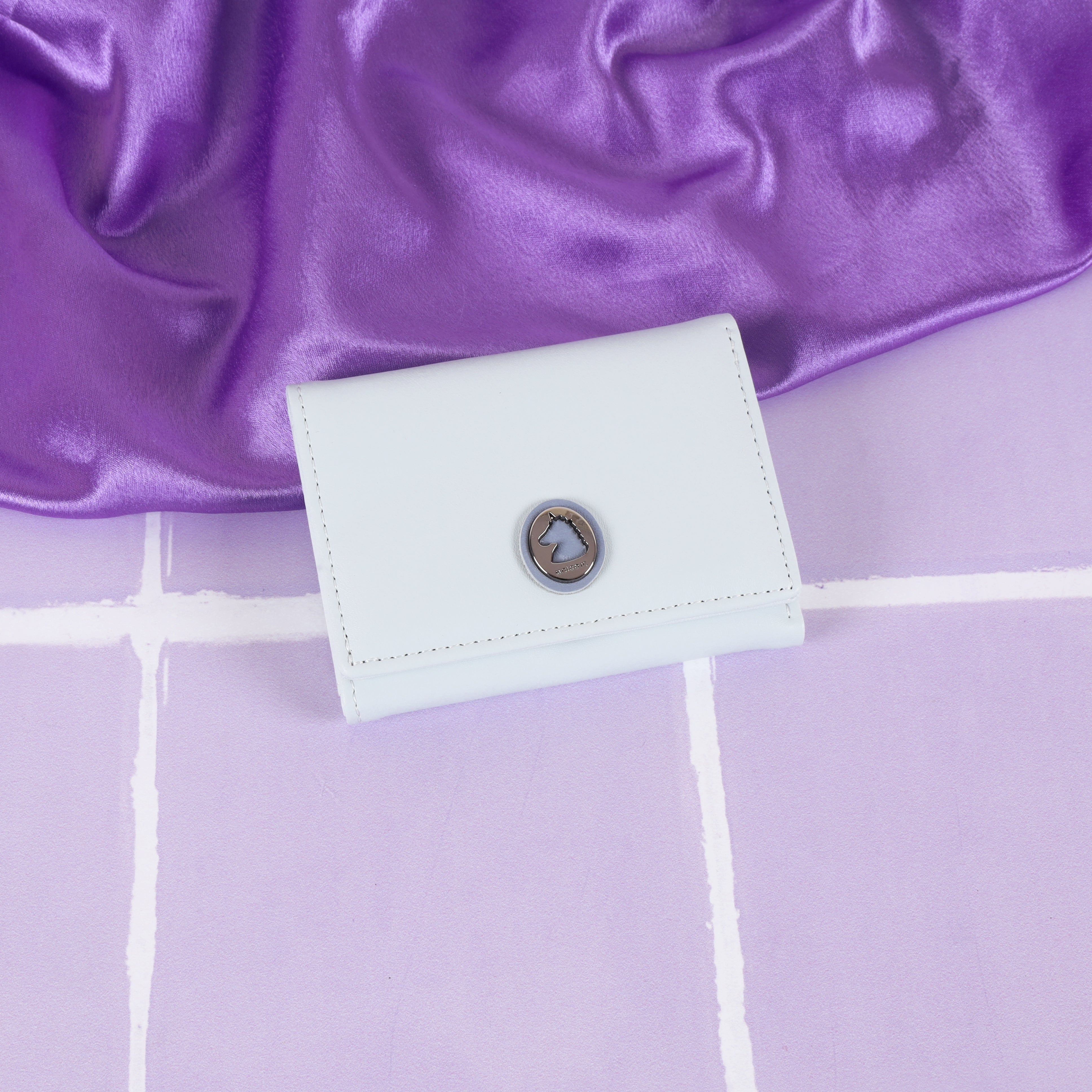 The "Pegasus Dream" Quilted Bifold: Unicorn Clasp & Magical Style