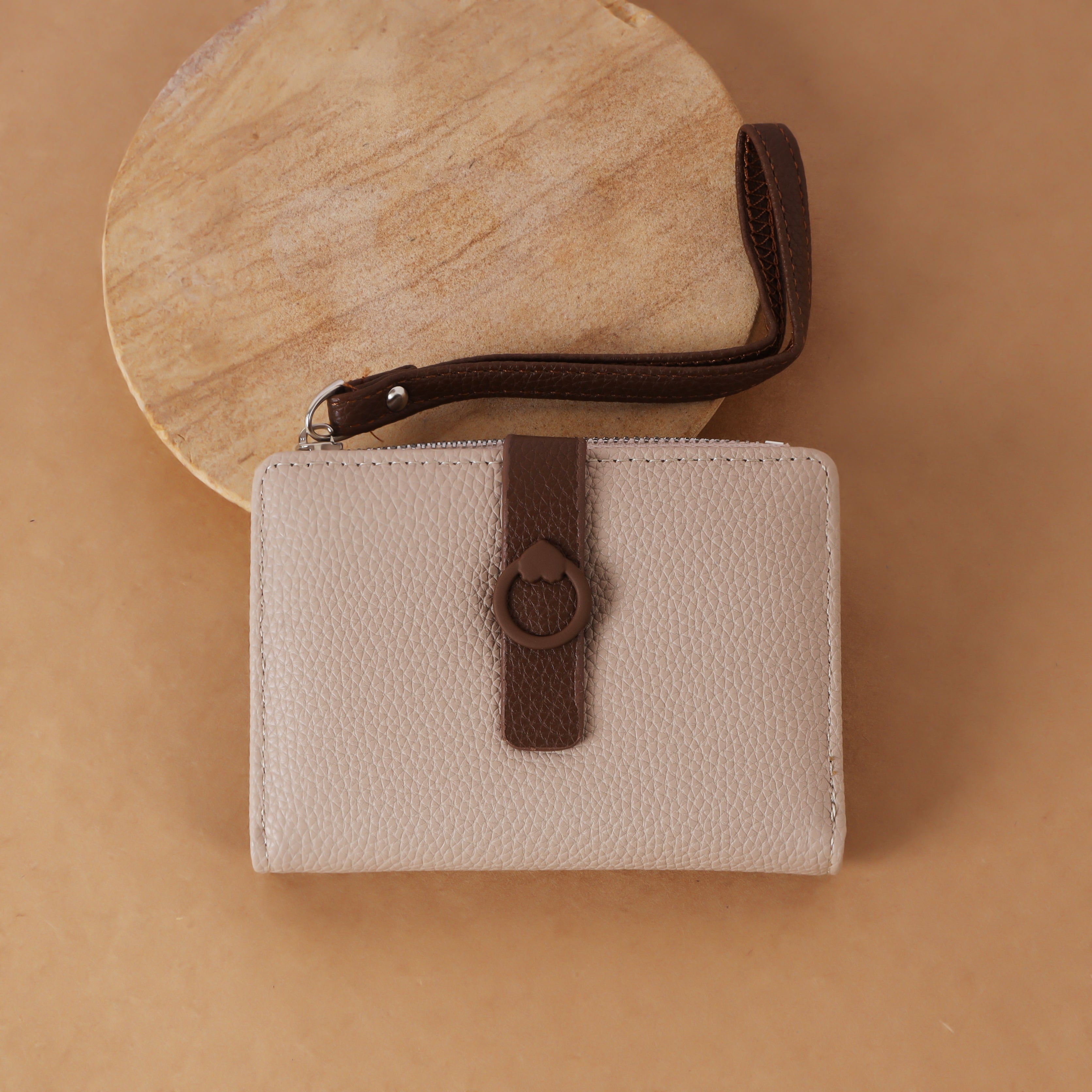 The 'Style Switch' Essential Bifold: Vegan Leather Wristlet Wallet