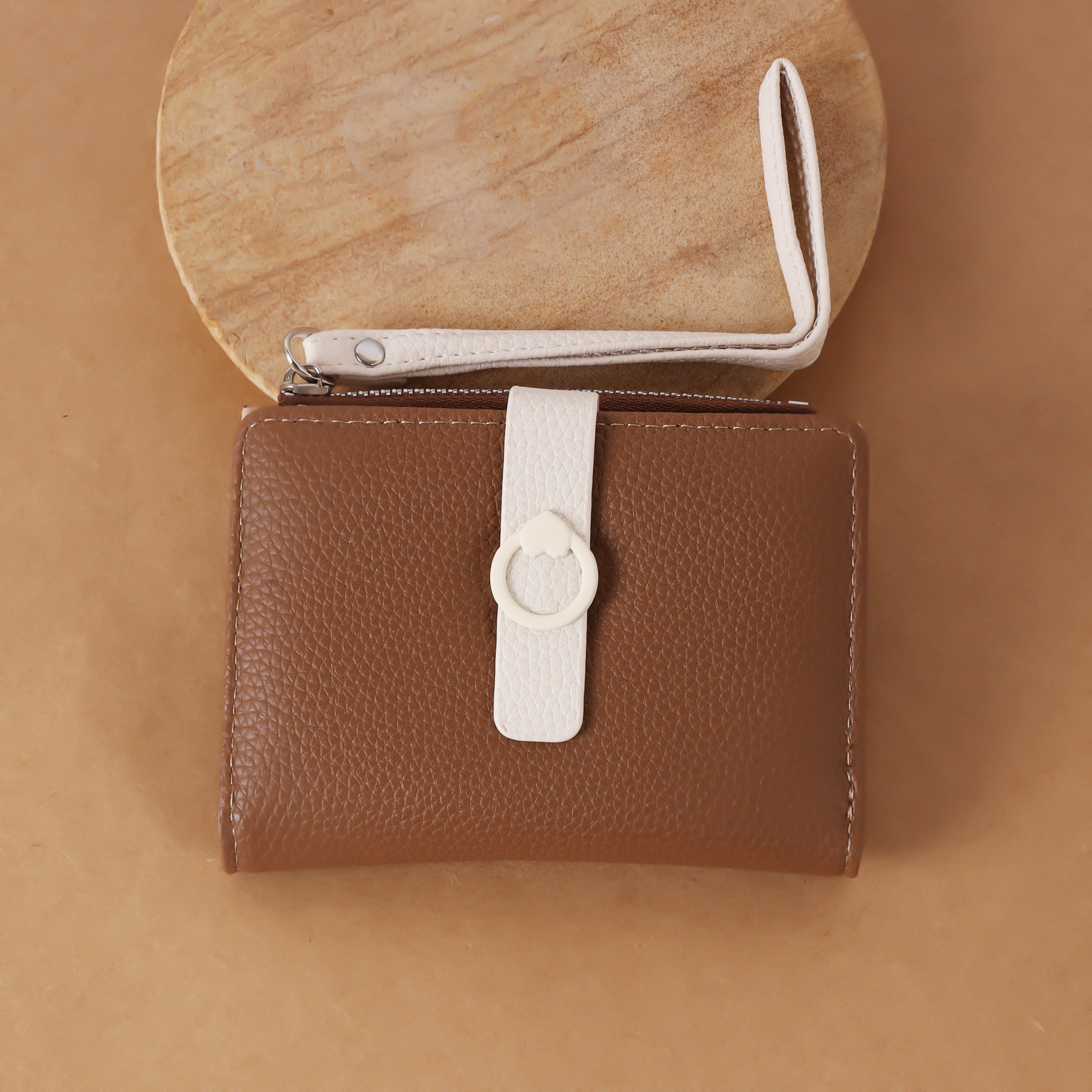 The 'Style Switch' Essential Bifold: Vegan Leather Wristlet Wallet