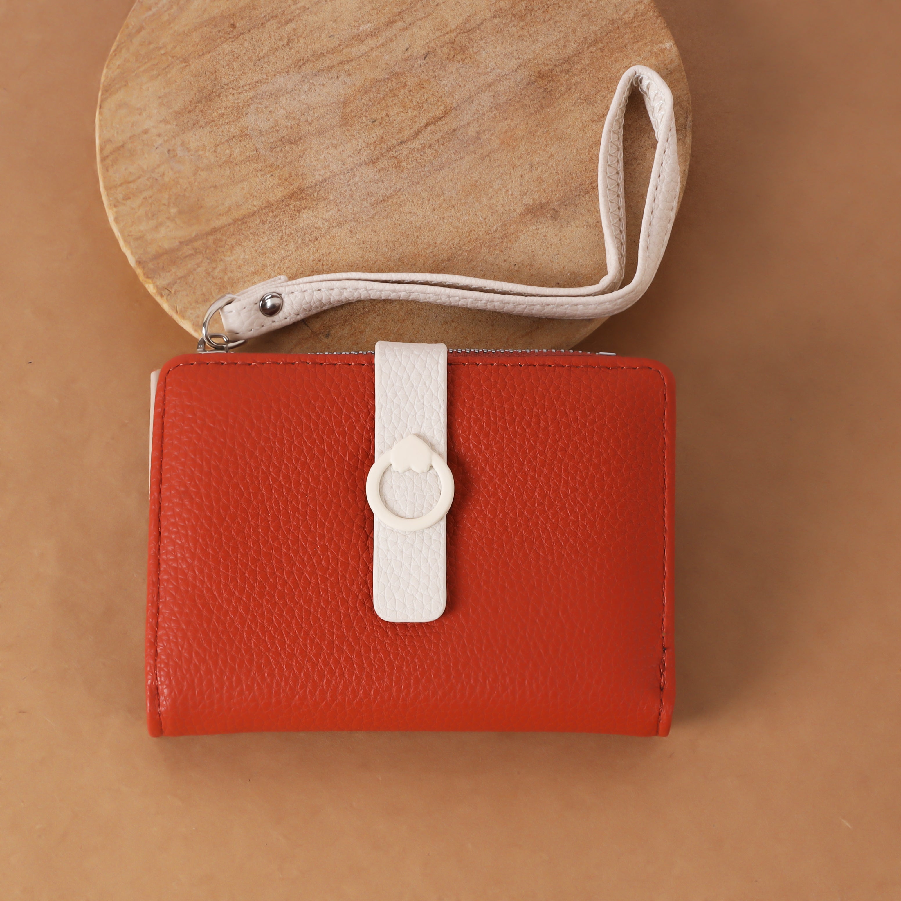 The 'Style Switch' Essential Bifold: Vegan Leather Wristlet Wallet