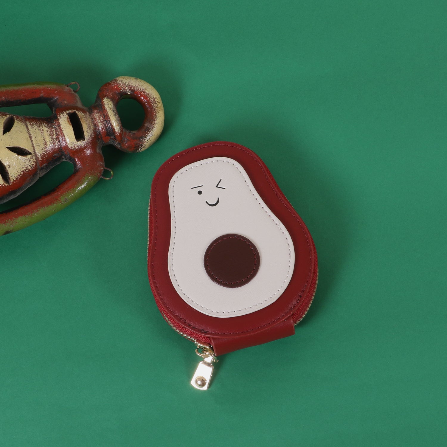 The "Avoca-Do-It-All" Card Holder: Fun Shaped Zip Wallet