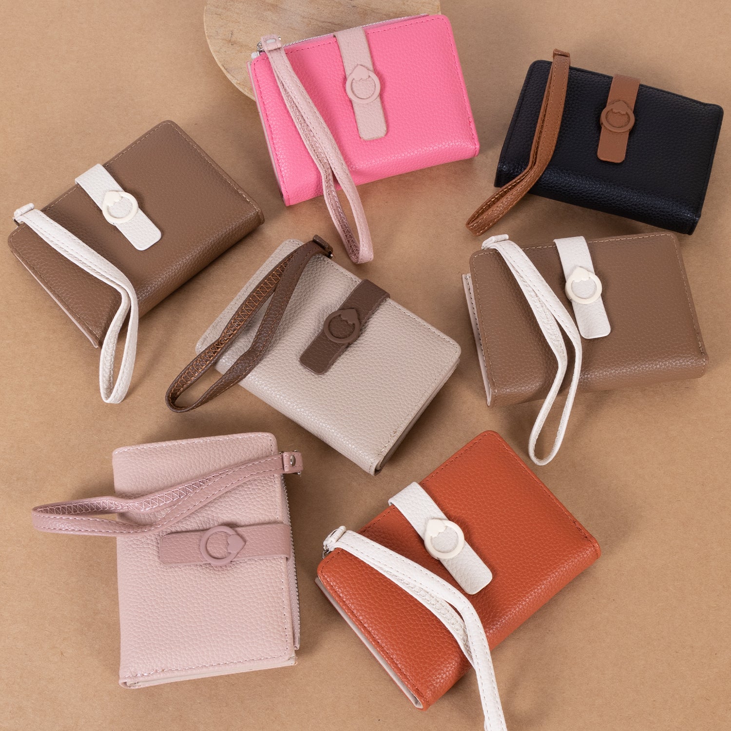 The 'Style Switch' Essential Bifold: Vegan Leather Wristlet Wallet