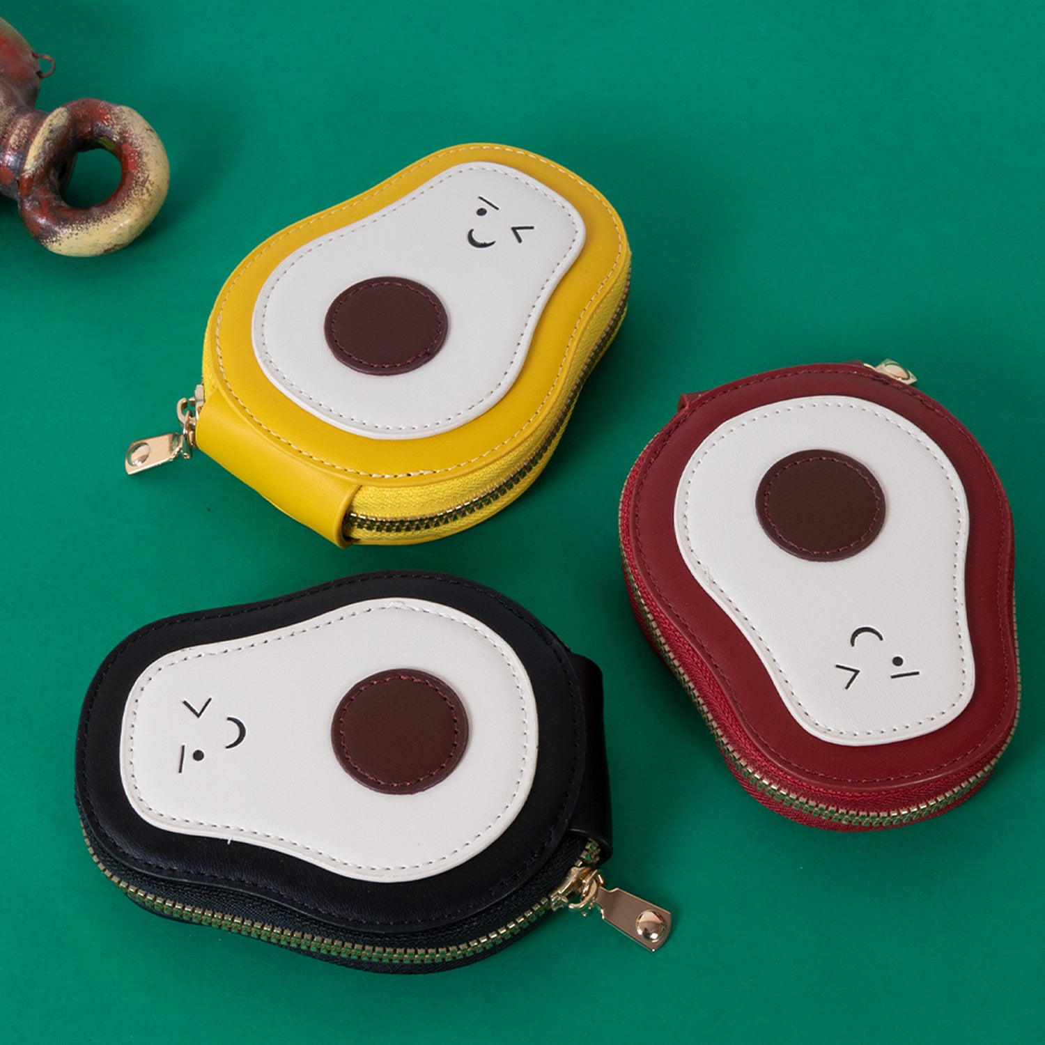 The "Avoca-Do-It-All" Card Holder: Fun Shaped Zip Wallet