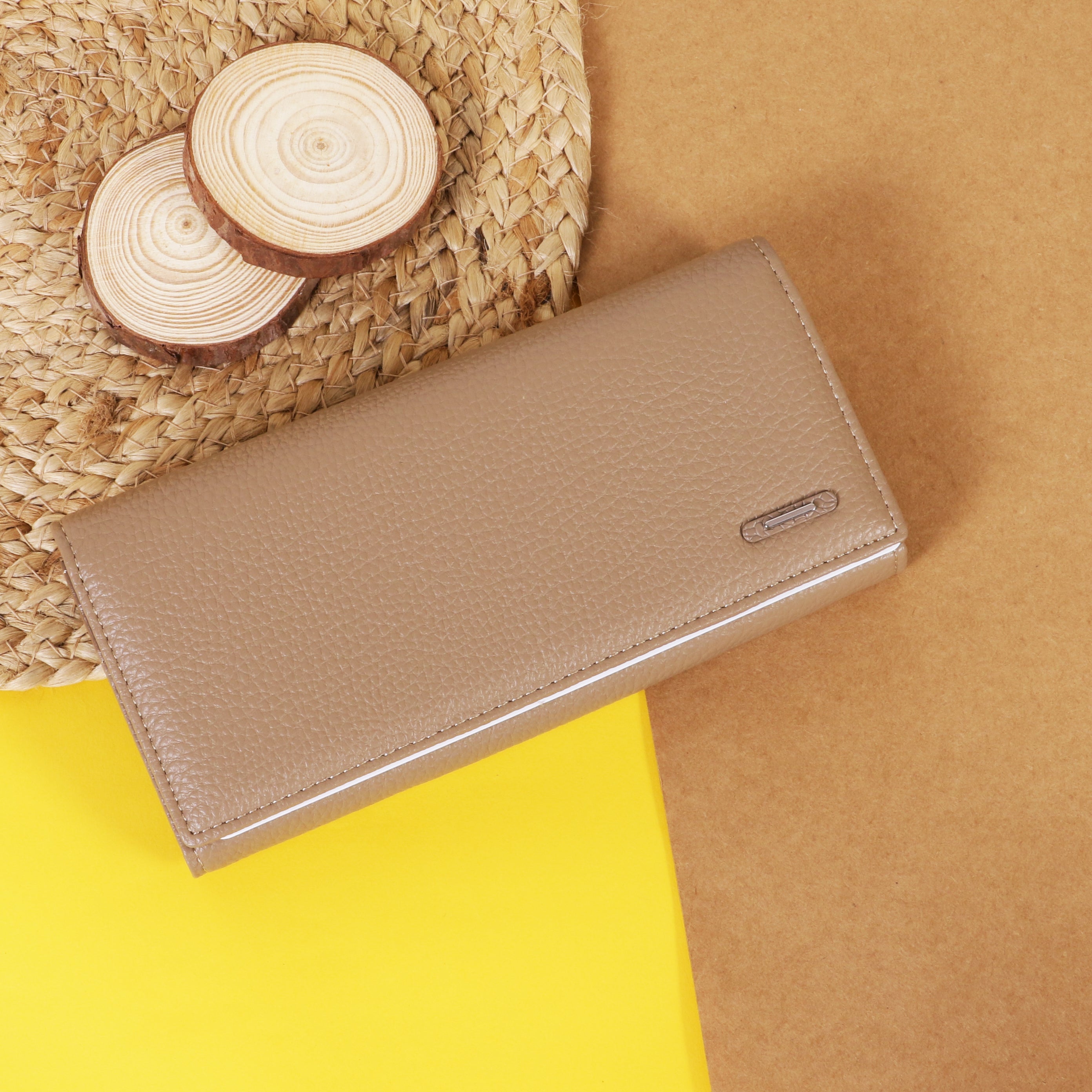 Premium PU Leather Long Wallet for Women – Elegant & Multi-Color Design